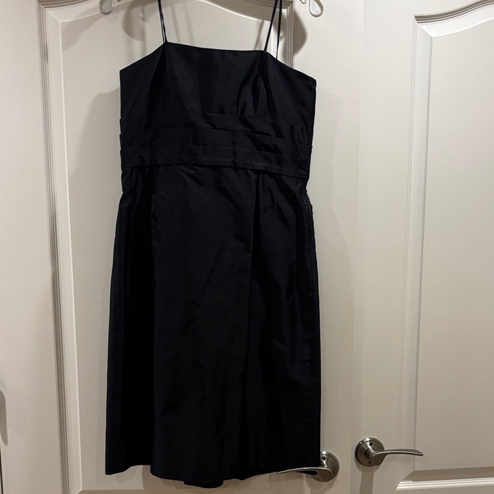 Moschino Strapless Black Cocktail Dress